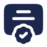Diploma Verified SVG Icon